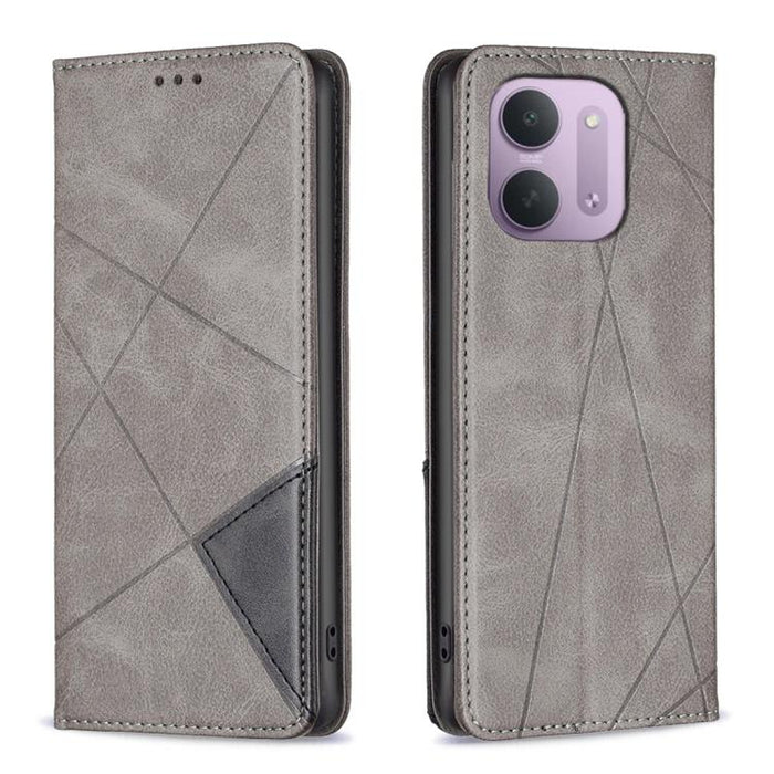 Funda de cuero magnética para teléfono con textura de rombos, For Redmi K90 Max 5G, For Redmi A7 Pro 171mm / Poco C85x 5G, For Redmi 15a 5G, For Redmi Tubo 5 Max / Poco X8 Pro Max, For Redmi Tubo 5 / Poco X8 Pro 5G, For Redmi Note 15 5G Global 164mm   ...