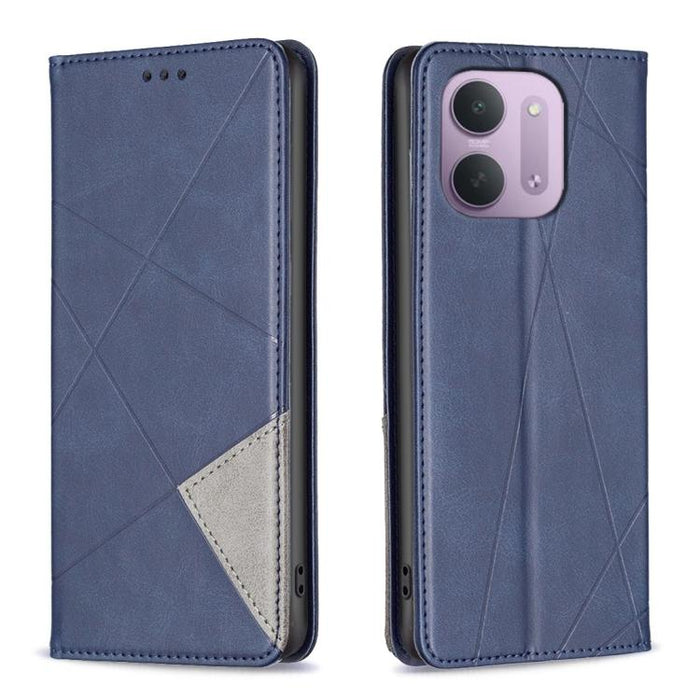 Funda de cuero magnética para teléfono con textura de rombos, For Redmi K90 Max 5G, For Redmi A7 Pro 171mm / Poco C85x 5G, For Redmi 15a 5G, For Redmi Tubo 5 Max / Poco X8 Pro Max, For Redmi Tubo 5 / Poco X8 Pro 5G, For Redmi Note 15 5G Global 164mm   ...