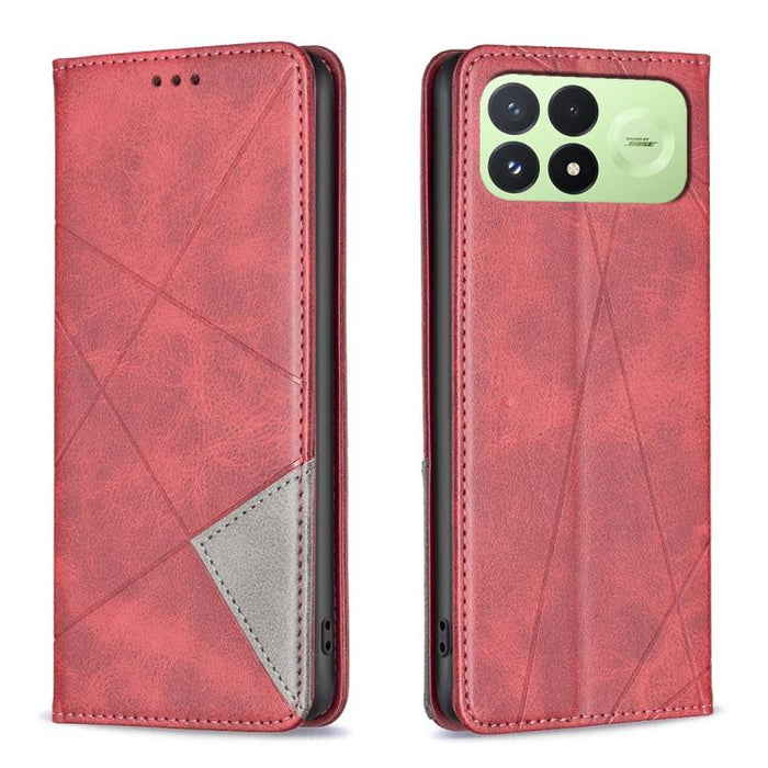 Funda de cuero magnética para teléfono con textura de rombos, For Redmi K90 Max 5G, For Redmi A7 Pro 171mm / Poco C85x 5G, For Redmi 15a 5G, For Redmi Tubo 5 Max / Poco X8 Pro Max, For Redmi Tubo 5 / Poco X8 Pro 5G, For Redmi Note 15 5G Global 164mm   ...