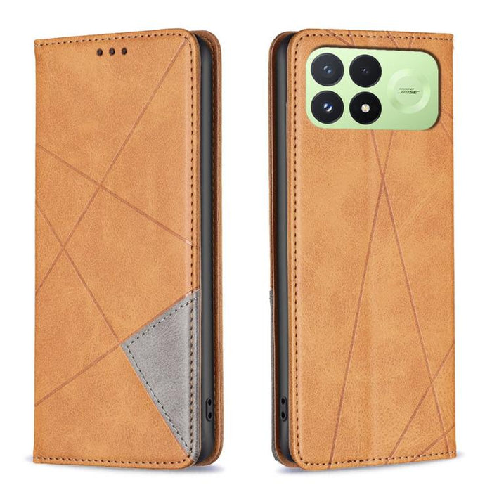Funda de cuero magnética para teléfono con textura de rombos, For Redmi K90 Max 5G, For Redmi A7 Pro 171mm / Poco C85x 5G, For Redmi 15a 5G, For Redmi Tubo 5 Max / Poco X8 Pro Max, For Redmi Tubo 5 / Poco X8 Pro 5G, For Redmi Note 15 5G Global 164mm   ...