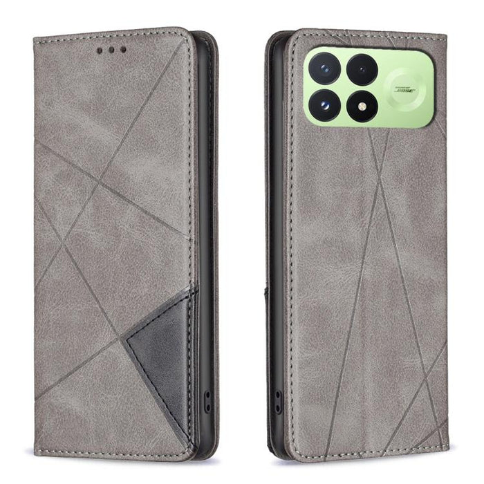 Funda de cuero magnética para teléfono con textura de rombos, For Redmi K90 Max 5G, For Redmi A7 Pro 171mm / Poco C85x 5G, For Redmi 15a 5G, For Redmi Tubo 5 Max / Poco X8 Pro Max, For Redmi Tubo 5 / Poco X8 Pro 5G, For Redmi Note 15 5G Global 164mm   ...