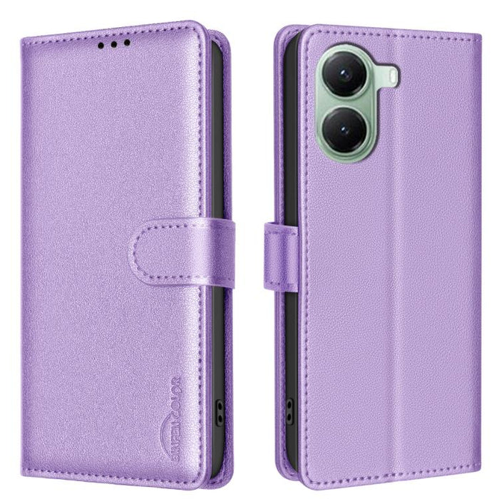 Funda de cuero antirrobo para teléfono con textura de lichi y RFID, For Redmi K90 Max 5G, For Redmi A7 Pro 171mm / Poco C85x 5G, For Redmi 15a 5G, For Redmi Tubo 5 Max / Poco X8 Pro Max, For Redmi Tubo 5 / Poco X8 Pro 5G, For Redmi Note 15 5G Global 16...