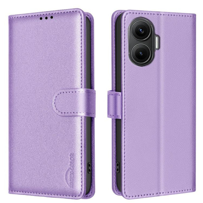 Funda de cuero antirrobo para teléfono con textura de lichi y RFID, For Redmi K90 Max 5G, For Redmi A7 Pro 171mm / Poco C85x 5G, For Redmi 15a 5G, For Redmi Tubo 5 Max / Poco X8 Pro Max, For Redmi Tubo 5 / Poco X8 Pro 5G, For Redmi Note 15 5G Global 16...