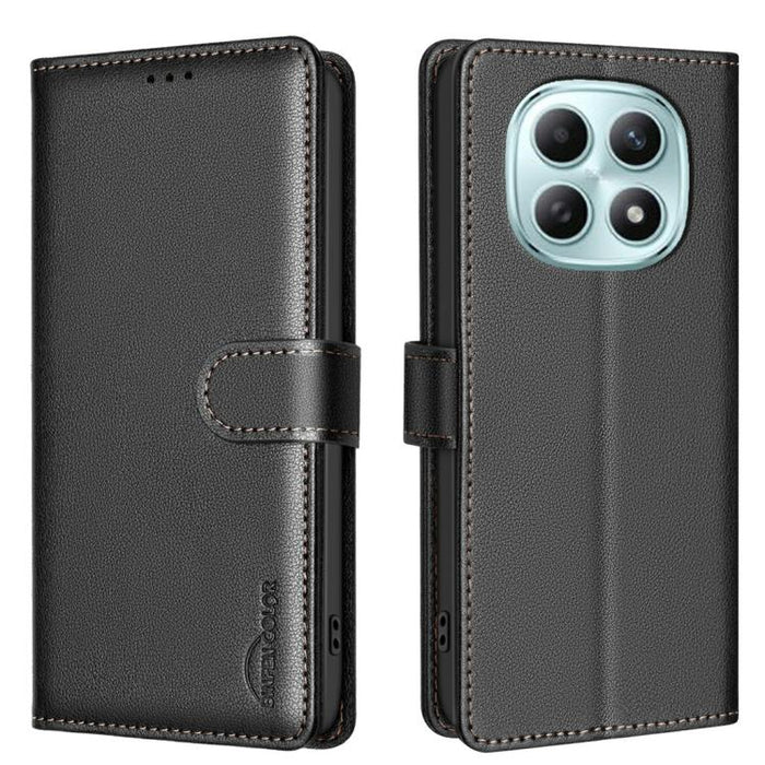 Funda de cuero antirrobo para teléfono con textura de lichi y RFID, For Redmi K90 Max 5G, For Redmi A7 Pro 171mm / Poco C85x 5G, For Redmi 15a 5G, For Redmi Tubo 5 Max / Poco X8 Pro Max, For Redmi Tubo 5 / Poco X8 Pro 5G, For Redmi Note 15 5G Global 16...