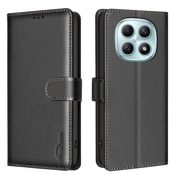 Funda de cuero antirrobo para teléfono con textura de lichi y RFID, For Redmi K90 Max 5G, For Redmi A7 Pro 171mm / Poco C85x 5G, For Redmi 15a 5G, For Redmi Tubo 5 Max / Poco X8 Pro Max, For Redmi Tubo 5 / Poco X8 Pro 5G, For Redmi Note 15 5G Global 16...