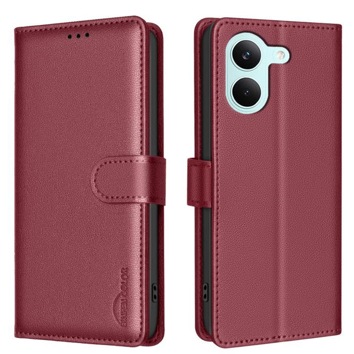Funda de cuero antirrobo para teléfono con textura de lichi y RFID, For Redmi K90 Max 5G, For Redmi A7 Pro 171mm / Poco C85x 5G, For Redmi 15a 5G, For Redmi Tubo 5 Max / Poco X8 Pro Max, For Redmi Tubo 5 / Poco X8 Pro 5G, For Redmi Note 15 5G Global 16...