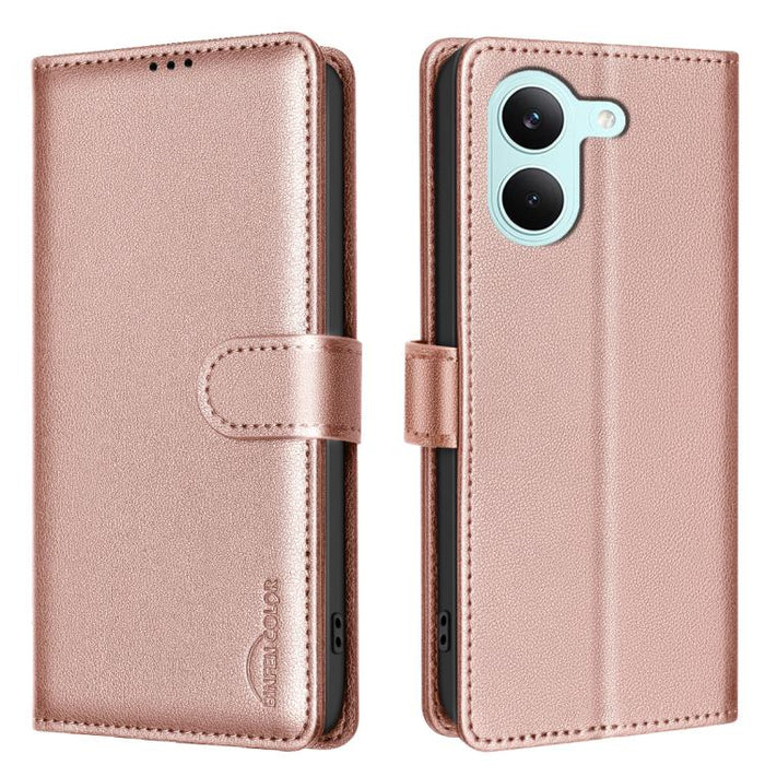 Funda de cuero antirrobo para teléfono con textura de lichi y RFID, For Redmi K90 Max 5G, For Redmi A7 Pro 171mm / Poco C85x 5G, For Redmi 15a 5G, For Redmi Tubo 5 Max / Poco X8 Pro Max, For Redmi Tubo 5 / Poco X8 Pro 5G, For Redmi Note 15 5G Global 16...