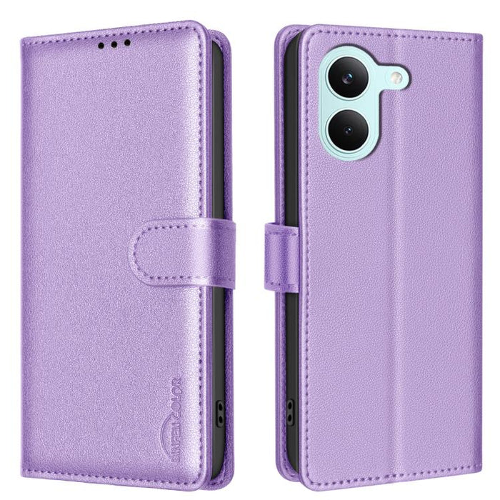 Funda de cuero antirrobo para teléfono con textura de lichi y RFID, For Redmi K90 Max 5G, For Redmi A7 Pro 171mm / Poco C85x 5G, For Redmi 15a 5G, For Redmi Tubo 5 Max / Poco X8 Pro Max, For Redmi Tubo 5 / Poco X8 Pro 5G, For Redmi Note 15 5G Global 16...