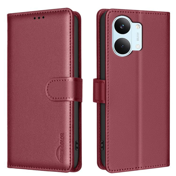 Funda de cuero antirrobo para teléfono con textura de lichi y RFID, For Redmi K90 Max 5G, For Redmi A7 Pro 171mm / Poco C85x 5G, For Redmi 15a 5G, For Redmi Tubo 5 Max / Poco X8 Pro Max, For Redmi Tubo 5 / Poco X8 Pro 5G, For Redmi Note 15 5G Global 16...