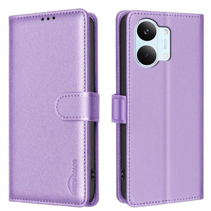 Funda de cuero antirrobo para teléfono con textura de lichi y RFID, For Redmi K90 Max 5G, For Redmi A7 Pro 171mm / Poco C85x 5G, For Redmi 15a 5G, For Redmi Tubo 5 Max / Poco X8 Pro Max, For Redmi Tubo 5 / Poco X8 Pro 5G, For Redmi Note 15 5G Global 16...