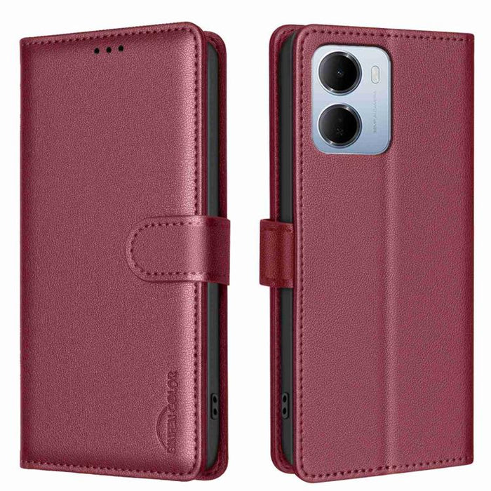 Funda de cuero antirrobo para teléfono con textura de lichi y RFID, For Redmi K90 Max 5G, For Redmi A7 Pro 171mm / Poco C85x 5G, For Redmi 15a 5G, For Redmi Tubo 5 Max / Poco X8 Pro Max, For Redmi Tubo 5 / Poco X8 Pro 5G, For Redmi Note 15 5G Global 16...