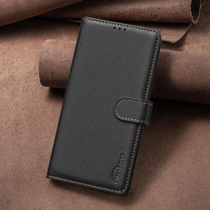 Funda de cuero antirrobo para teléfono con textura de lichi y RFID, For Redmi K90 Max 5G, For Redmi A7 Pro 171mm / Poco C85x 5G, For Redmi 15a 5G, For Redmi Tubo 5 Max / Poco X8 Pro Max, For Redmi Tubo 5 / Poco X8 Pro 5G, For Redmi Note 15 5G Global 16...