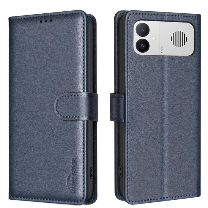 Funda de cuero antirrobo para teléfono con textura de lichi y RFID, For Redmi K90 Max 5G, For Redmi A7 Pro 171mm / Poco C85x 5G, For Redmi 15a 5G, For Redmi Tubo 5 Max / Poco X8 Pro Max, For Redmi Tubo 5 / Poco X8 Pro 5G, For Redmi Note 15 5G Global 16...