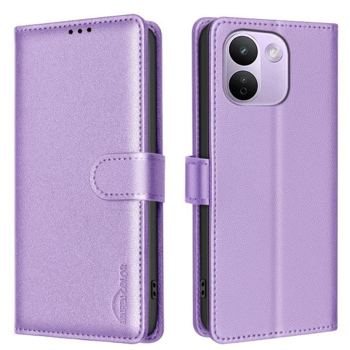 Funda de cuero antirrobo para teléfono con textura de lichi y RFID, For Redmi 15C 5G/4G Global 171/Poco C85 4G, For Redmi Note 17 Pro 5G Global 163mm, For Redmi Note 17 Pro+ 5G Global 163mm, For Redmi K90 Pro Max/K100 Pro Max                           ...