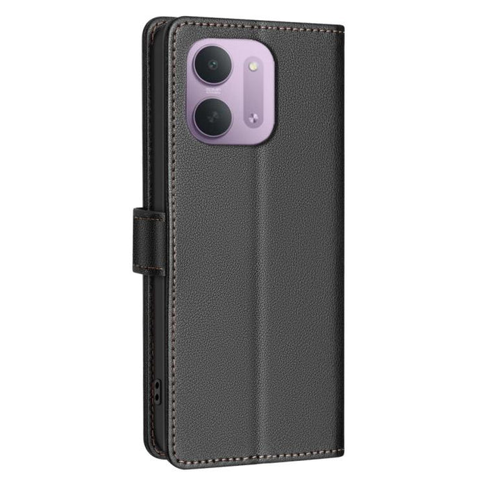 Funda de cuero antirrobo para teléfono con textura de lichi y RFID, For Redmi 15C 5G/4G Global 171/Poco C85 4G, For Redmi Note 17 Pro 5G Global 163mm, For Redmi Note 17 Pro+ 5G Global 163mm, For Redmi K90 Pro Max/K100 Pro Max                           ...