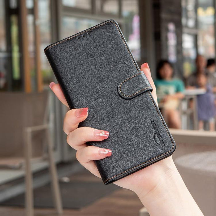 Funda de cuero antirrobo para teléfono con textura de lichi y RFID, For Redmi 15C 5G/4G Global 171/Poco C85 4G, For Redmi Note 17 Pro 5G Global 163mm, For Redmi Note 17 Pro+ 5G Global 163mm, For Redmi K90 Pro Max/K100 Pro Max                           ...