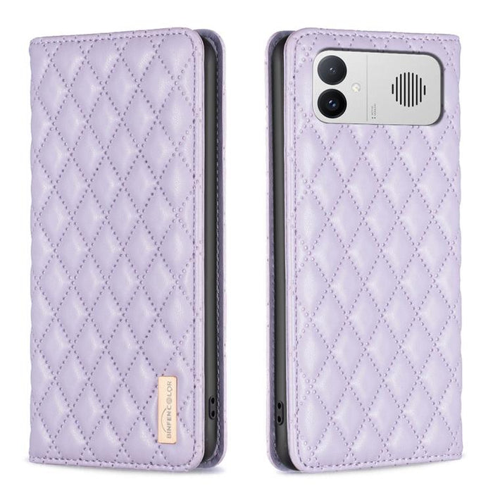 Funda para teléfono con tapa de cuero magnética con diseño de entramado de diamantes, For Redmi K90 Max 5G, For Redmi Note 14 Pro 4G, For Redmi Note 14 4G 163.25mm, For Redmi Note 14 5G, For Redmi Note 14 Pro 5G / Note 14 Pro+ 5G, For Redmi 14C 4G