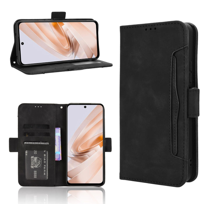 Funda de cuero para teléfono con ranuras para tarjetas y textura de piel de becerro, For Redmi K80 Ultra, For Redmi A5 4G 173.3mm, For Redmi Note 14 4G 164.84mm EU Version, For Redmi Turbo 4 Pro 5G, For Redmi K80 / K80 Pro, For Redmi Note 14 Pro 4G    ...