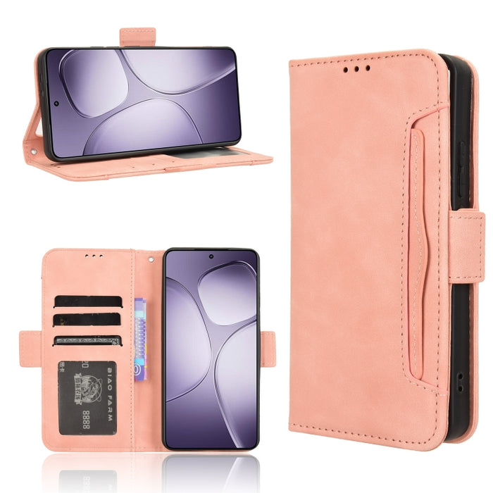 Funda de cuero para teléfono con ranuras para tarjetas y textura de piel de becerro, For Redmi K80 Ultra, For Redmi A5 4G 173.3mm, For Redmi Note 14 4G 164.84mm EU Version, For Redmi Turbo 4 Pro 5G, For Redmi K80 / K80 Pro, For Redmi Note 14 Pro 4G    ...