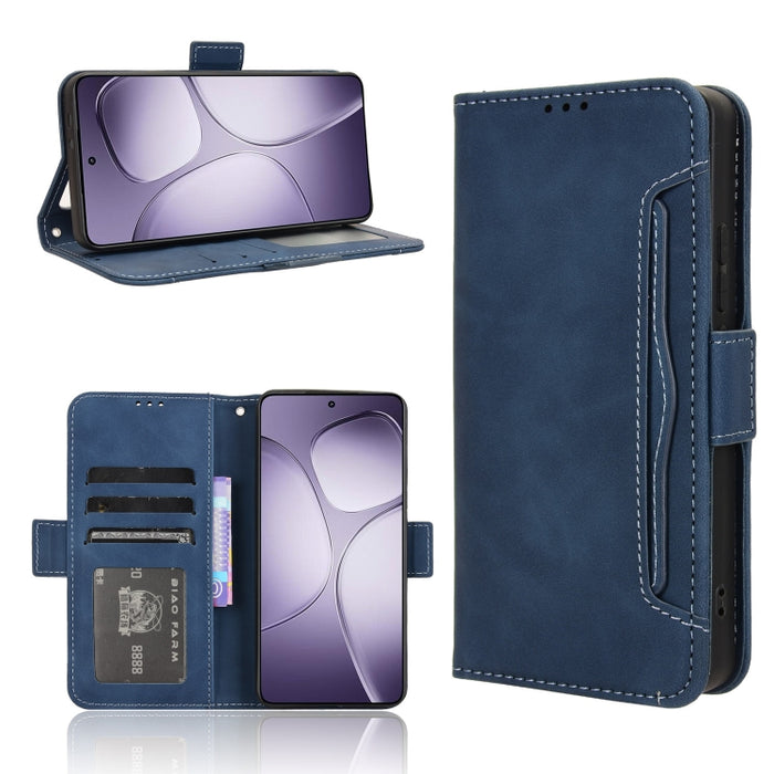 Funda de cuero para teléfono con ranuras para tarjetas y textura de piel de becerro, For Redmi K80 Ultra, For Redmi A5 4G 173.3mm, For Redmi Note 14 4G 164.84mm EU Version, For Redmi Turbo 4 Pro 5G, For Redmi K80 / K80 Pro, For Redmi Note 14 Pro 4G    ...