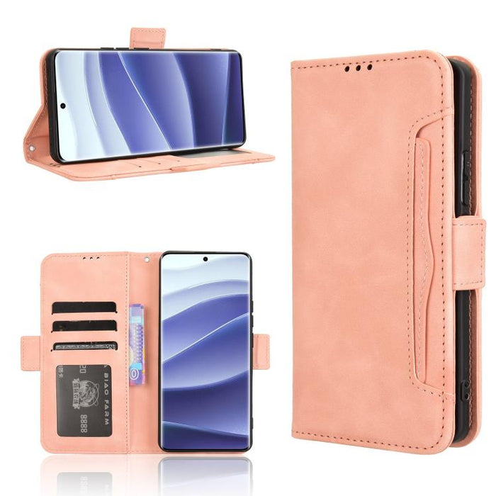 Funda de cuero para teléfono con ranuras para tarjetas y textura de piel de becerro, For Redmi K80 Ultra, For Redmi A5 4G 173.3mm, For Redmi Note 14 4G 164.84mm EU Version, For Redmi Turbo 4 Pro 5G, For Redmi K80 / K80 Pro, For Redmi Note 14 Pro 4G    ...