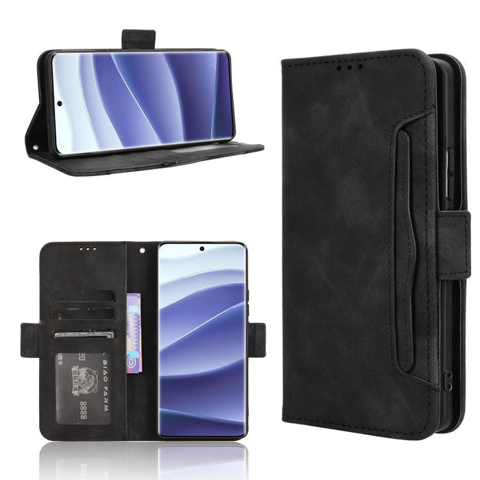 Funda de cuero para teléfono con ranuras para tarjetas y textura de piel de becerro, For Redmi K80 Ultra, For Redmi A5 4G 173.3mm, For Redmi Note 14 4G 164.84mm EU Version, For Redmi Turbo 4 Pro 5G, For Redmi K80 / K80 Pro, For Redmi Note 14 Pro 4G    ...