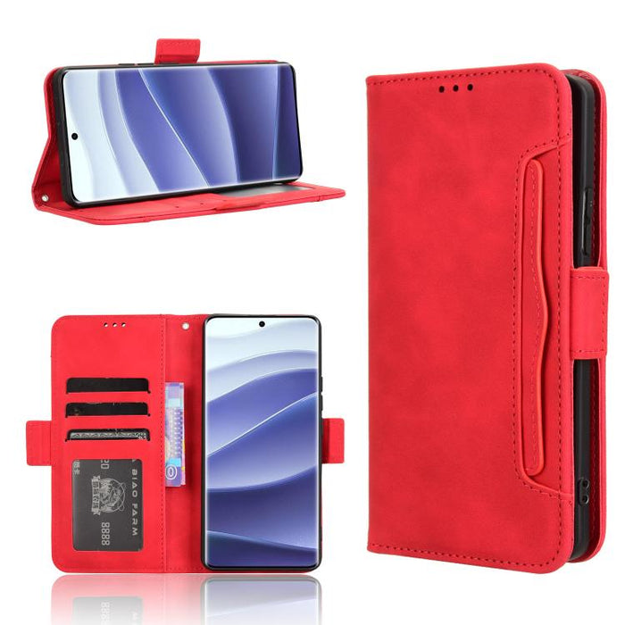 Funda de cuero para teléfono con ranuras para tarjetas y textura de piel de becerro, For Redmi K80 Ultra, For Redmi A5 4G 173.3mm, For Redmi Note 14 4G 164.84mm EU Version, For Redmi Turbo 4 Pro 5G, For Redmi K80 / K80 Pro, For Redmi Note 14 Pro 4G    ...