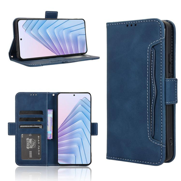 Funda de cuero para teléfono con ranuras para tarjetas y textura de piel de becerro, For Redmi K80 Ultra, For Redmi A5 4G 173.3mm, For Redmi Note 14 4G 164.84mm EU Version, For Redmi Turbo 4 Pro 5G, For Redmi K80 / K80 Pro, For Redmi Note 14 Pro 4G    ...