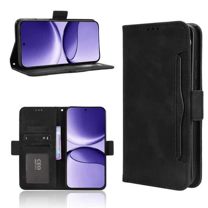 Funda de cuero para teléfono con ranuras para tarjetas y textura de piel de becerro, For Redmi K80 Ultra, For Redmi A5 4G 173.3mm, For Redmi Note 14 4G 164.84mm EU Version, For Redmi Turbo 4 Pro 5G, For Redmi K80 / K80 Pro, For Redmi Note 14 Pro 4G    ...