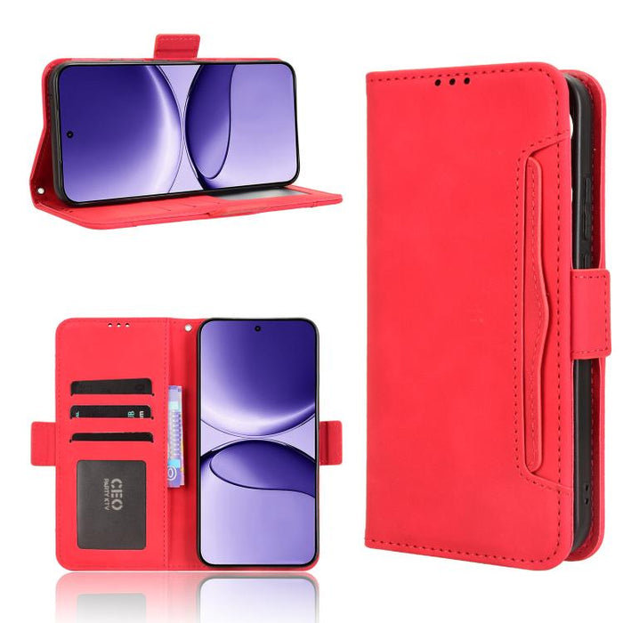 Funda de cuero para teléfono con ranuras para tarjetas y textura de piel de becerro, For Redmi K80 Ultra, For Redmi A5 4G 173.3mm, For Redmi Note 14 4G 164.84mm EU Version, For Redmi Turbo 4 Pro 5G, For Redmi K80 / K80 Pro, For Redmi Note 14 Pro 4G    ...