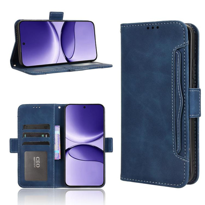 Funda de cuero para teléfono con ranuras para tarjetas y textura de piel de becerro, For Redmi K80 Ultra, For Redmi A5 4G 173.3mm, For Redmi Note 14 4G 164.84mm EU Version, For Redmi Turbo 4 Pro 5G, For Redmi K80 / K80 Pro, For Redmi Note 14 Pro 4G    ...