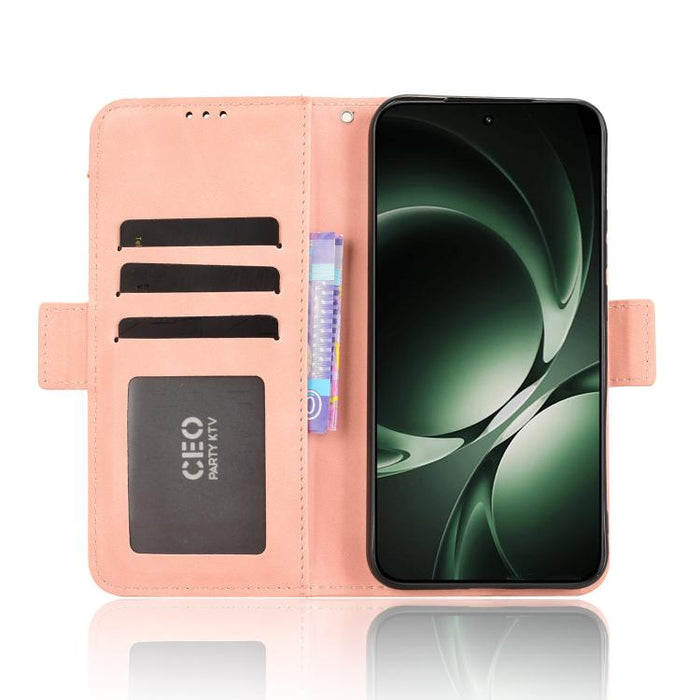 Funda de cuero para teléfono con ranuras para tarjetas y textura de piel de becerro, For Redmi K80 Ultra, For Redmi A5 4G 173.3mm, For Redmi Note 14 4G 164.84mm EU Version, For Redmi Turbo 4 Pro 5G, For Redmi K80 / K80 Pro, For Redmi Note 14 Pro 4G    ...