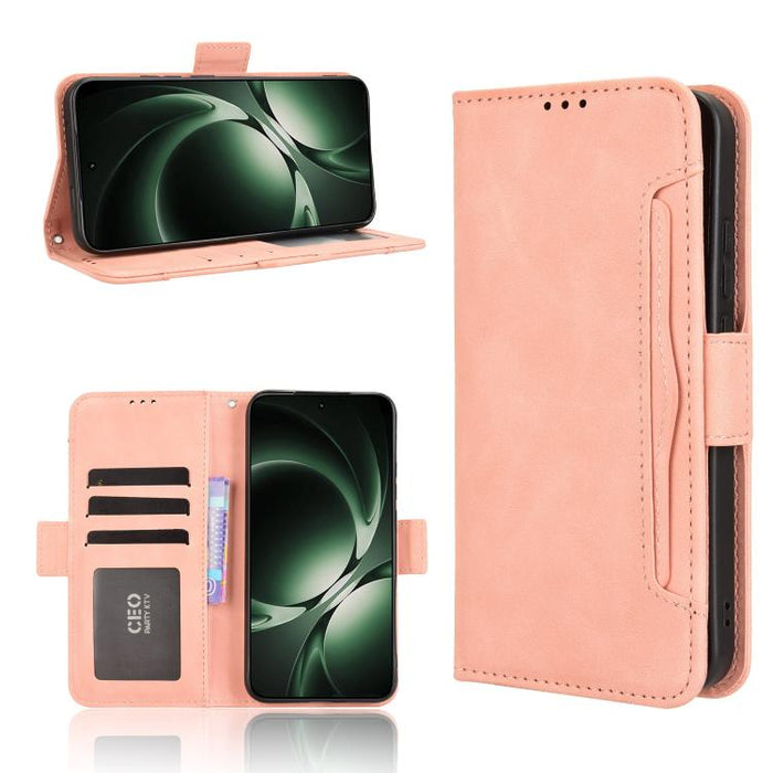 Funda de cuero para teléfono con ranuras para tarjetas y textura de piel de becerro, For Redmi K80 Ultra, For Redmi A5 4G 173.3mm, For Redmi Note 14 4G 164.84mm EU Version, For Redmi Turbo 4 Pro 5G, For Redmi K80 / K80 Pro, For Redmi Note 14 Pro 4G    ...