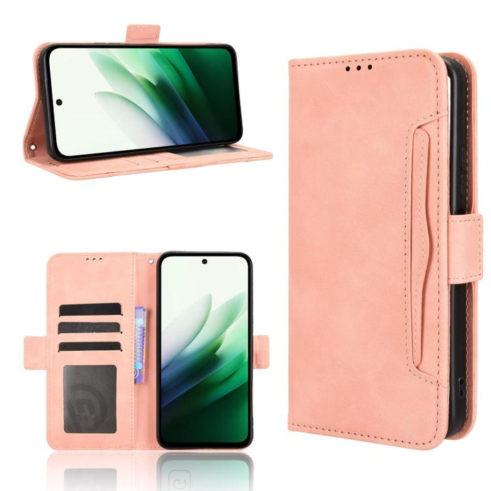 Funda de cuero para teléfono con ranuras para tarjetas y textura de piel de becerro, For Redmi A7 Pro 171mm / Poco C85x 5G, For Redmi 15a 5G / R70 5G / R70m 5G, For Redmi Turbo 5 Max 5G / Poco X8 Pro Max, For Redmi Turbo 5 5G / Poco X8 Pro             ...