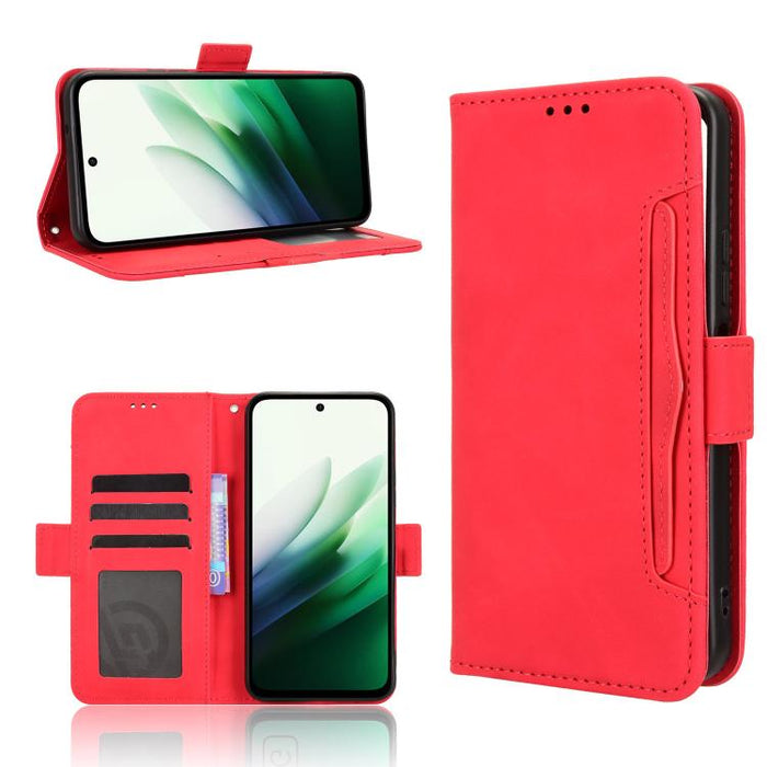 Funda de cuero para teléfono con ranuras para tarjetas y textura de piel de becerro, For Redmi A7 Pro 171mm / Poco C85x 5G, For Redmi 15a 5G / R70 5G / R70m 5G, For Redmi Turbo 5 Max 5G / Poco X8 Pro Max, For Redmi Turbo 5 5G / Poco X8 Pro             ...