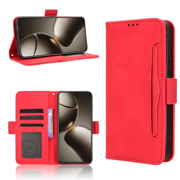 Funda de cuero para teléfono con ranuras para tarjetas y textura de piel de becerro, For Redmi K80 Ultra, For Redmi A5 4G 173.3mm, For Redmi Note 14 4G 164.84mm EU Version, For Redmi Turbo 4 Pro 5G, For Redmi K80 / K80 Pro, For Redmi Note 14 Pro 4G    ...