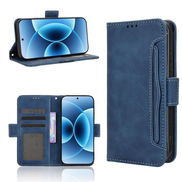 Funda de cuero para teléfono con ranuras para tarjetas y textura de piel de becerro, For Redmi A7 Pro 171mm / Poco C85x 5G, For Redmi 15a 5G / R70 5G / R70m 5G, For Redmi Turbo 5 Max 5G / Poco X8 Pro Max, For Redmi Turbo 5 5G / Poco X8 Pro             ...