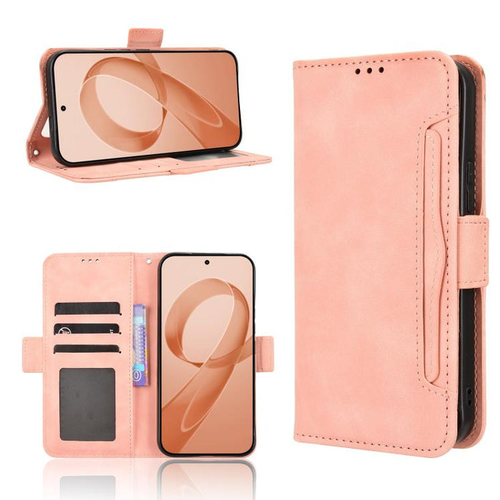 Funda de cuero para teléfono con ranuras para tarjetas y textura de piel de becerro, For Redmi A7 Pro 171mm / Poco C85x 5G, For Redmi 15a 5G / R70 5G / R70m 5G, For Redmi Turbo 5 Max 5G / Poco X8 Pro Max, For Redmi Turbo 5 5G / Poco X8 Pro             ...