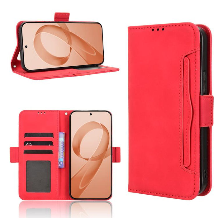 Funda de cuero para teléfono con ranuras para tarjetas y textura de piel de becerro, For Redmi A7 Pro 171mm / Poco C85x 5G, For Redmi 15a 5G / R70 5G / R70m 5G, For Redmi Turbo 5 Max 5G / Poco X8 Pro Max, For Redmi Turbo 5 5G / Poco X8 Pro             ...