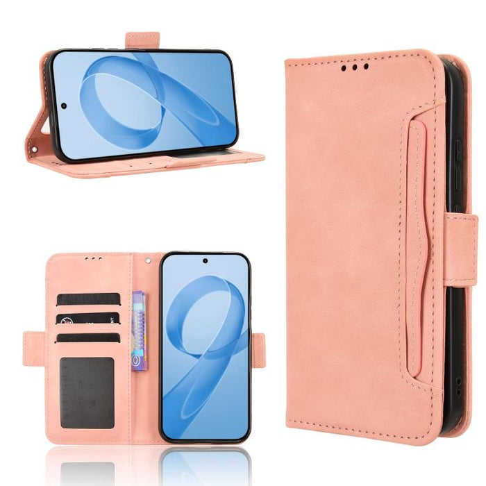 Funda de cuero para teléfono con ranuras para tarjetas y textura de piel de becerro, For Redmi A7 Pro 171mm / Poco C85x 5G, For Redmi 15a 5G / R70 5G / R70m 5G, For Redmi Turbo 5 Max 5G / Poco X8 Pro Max, For Redmi Turbo 5 5G / Poco X8 Pro             ...