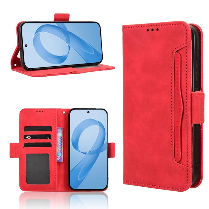 Funda de cuero para teléfono con ranuras para tarjetas y textura de piel de becerro, For Redmi A7 Pro 171mm / Poco C85x 5G, For Redmi 15a 5G / R70 5G / R70m 5G, For Redmi Turbo 5 Max 5G / Poco X8 Pro Max, For Redmi Turbo 5 5G / Poco X8 Pro             ...