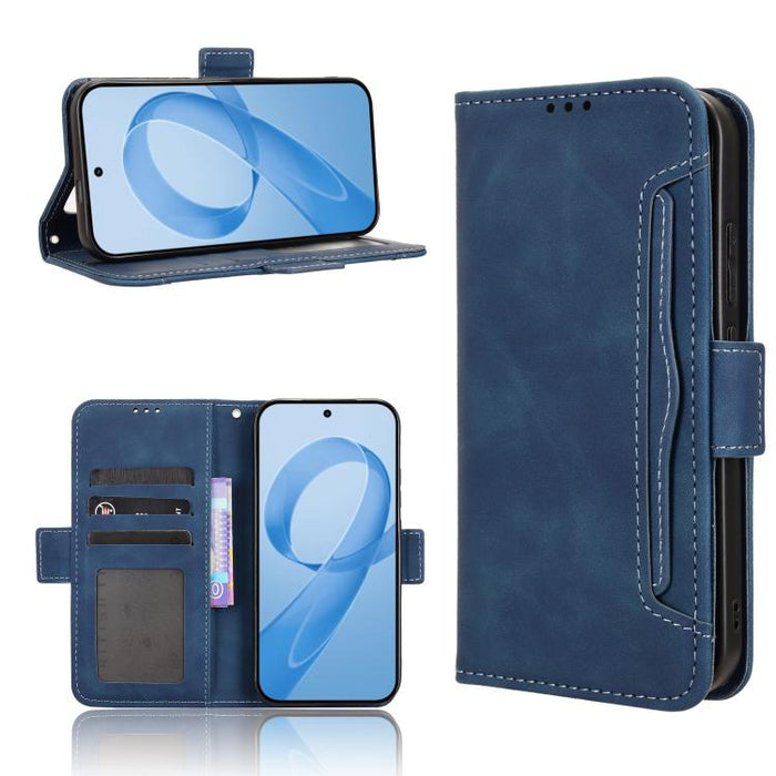 Funda de cuero para teléfono con ranuras para tarjetas y textura de piel de becerro, For Redmi A7 Pro 171mm / Poco C85x 5G, For Redmi 15a 5G / R70 5G / R70m 5G, For Redmi Turbo 5 Max 5G / Poco X8 Pro Max, For Redmi Turbo 5 5G / Poco X8 Pro             ...