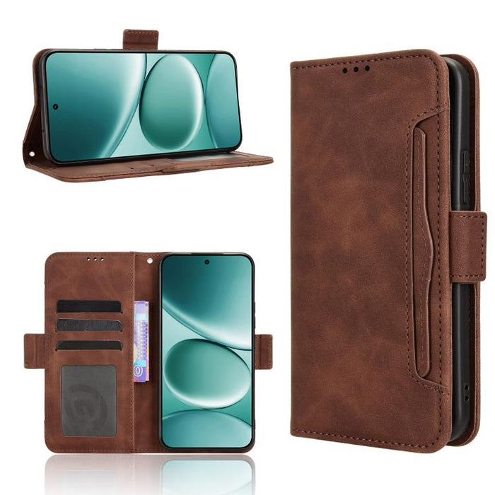 Funda de cuero para teléfono con ranuras para tarjetas y textura de piel de becerro, For Redmi A7 Pro 171mm / Poco C85x 5G, For Redmi 15a 5G / R70 5G / R70m 5G, For Redmi Turbo 5 Max 5G / Poco X8 Pro Max, For Redmi Turbo 5 5G / Poco X8 Pro             ...