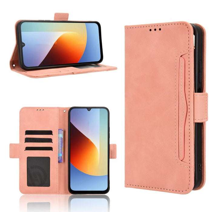 Funda de cuero para teléfono con ranuras para tarjetas y textura de piel de becerro, For Redmi A7 Pro 171mm / Poco C85x 5G, For Redmi 15a 5G / R70 5G / R70m 5G, For Redmi Turbo 5 Max 5G / Poco X8 Pro Max, For Redmi Turbo 5 5G / Poco X8 Pro             ...
