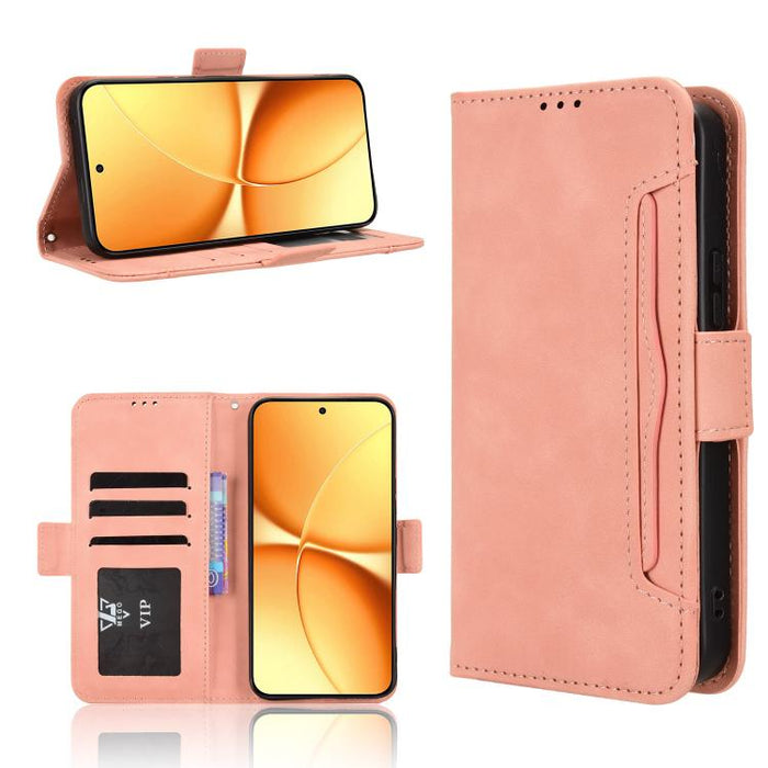 Funda de cuero para teléfono con ranuras para tarjetas y textura de piel de becerro, For Redmi A7 Pro 171mm / Poco C85x 5G, For Redmi 15a 5G / R70 5G / R70m 5G, For Redmi Turbo 5 Max 5G / Poco X8 Pro Max, For Redmi Turbo 5 5G / Poco X8 Pro             ...