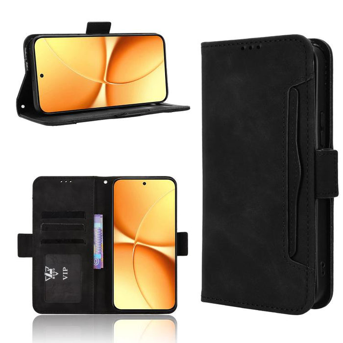 Funda de cuero para teléfono con ranuras para tarjetas y textura de piel de becerro, For Redmi A7 Pro 171mm / Poco C85x 5G, For Redmi 15a 5G / R70 5G / R70m 5G, For Redmi Turbo 5 Max 5G / Poco X8 Pro Max, For Redmi Turbo 5 5G / Poco X8 Pro             ...