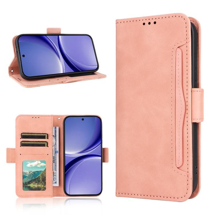 Funda de cuero para teléfono con ranuras para tarjetas y textura de piel de becerro, For Redmi A7 Pro 171mm / Poco C85x 5G, For Redmi 15a 5G / R70 5G / R70m 5G, For Redmi Turbo 5 Max 5G / Poco X8 Pro Max, For Redmi Turbo 5 5G / Poco X8 Pro             ...