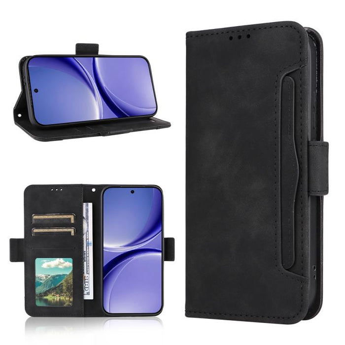 Funda de cuero para teléfono con ranuras para tarjetas y textura de piel de becerro, For Redmi A7 Pro 171mm / Poco C85x 5G, For Redmi 15a 5G / R70 5G / R70m 5G, For Redmi Turbo 5 Max 5G / Poco X8 Pro Max, For Redmi Turbo 5 5G / Poco X8 Pro             ...