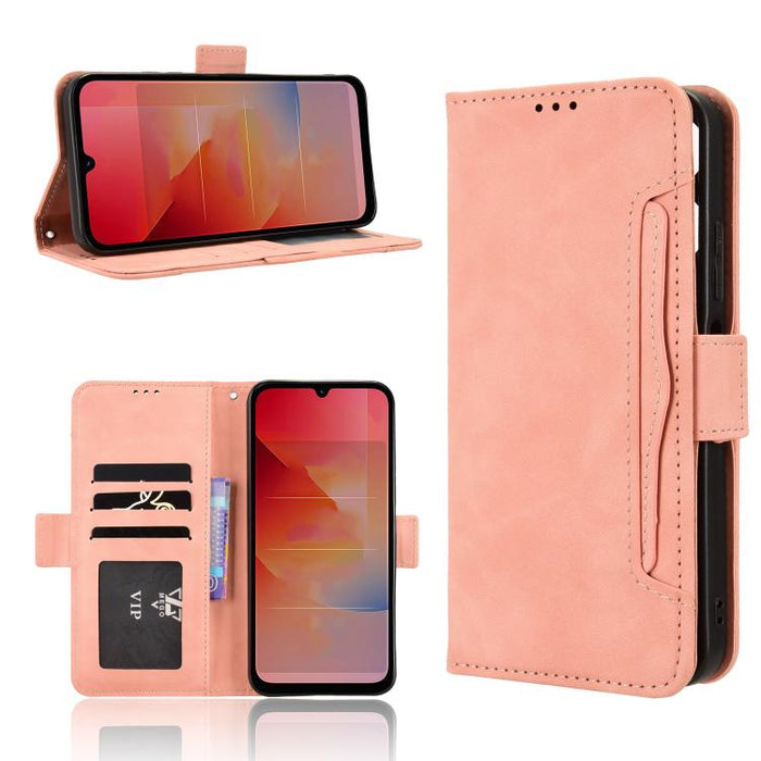 Funda de cuero para teléfono con ranuras para tarjetas y textura de piel de becerro, For Redmi A7 Pro 171mm / Poco C85x 5G, For Redmi 15a 5G / R70 5G / R70m 5G, For Redmi Turbo 5 Max 5G / Poco X8 Pro Max, For Redmi Turbo 5 5G / Poco X8 Pro             ...