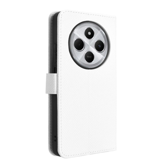 Funda de cuero para teléfono con textura de diamante, For Redmi A7 Pro 171mm / Poco C85x 5G, For Redmi 15a 5G / R70 5G / R70m 5G, For Xiaomi 17T 5G, For Redmi Turbo 5 Max 5G / Poco X8 Pro Max, For Redmi Turbo 5 5G / Poco X8 Pro                         ...